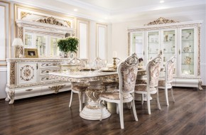 Комод с Зеркалом Алсу (белый глянец) в Полевском - polevskoy.ok-mebel.com | фото 4