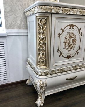 Комод с Зеркалом Алсу (белый глянец) в Полевском - polevskoy.ok-mebel.com | фото 9