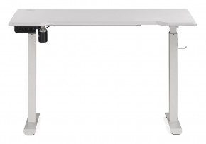 Компьютерный стол Маркос с механизмом подъема 120х75х75 белый / шагрень белая в Полевском - polevskoy.ok-mebel.com | фото 2