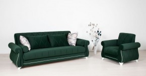 Комплект Роуз ТД 411 диван-кровать + кресло + комплект подушек в Полевском - polevskoy.ok-mebel.com | фото