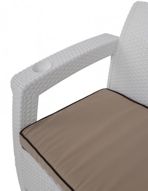 Комплект уличной мебели Yalta Premium Terrace Set (Ялта) белый (+подушки под спину) в Полевском - polevskoy.ok-mebel.com | фото 5