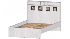 КОСТА-РИКА Кровать 1200 с основанием (анкор светлый) в Полевском - polevskoy.ok-mebel.com | фото