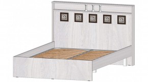 КОСТА-РИКА Кровать 1400 с основанием (анкор светлый) в Полевском - polevskoy.ok-mebel.com | фото