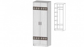 КОСТА-РИКА Шкаф 2-х створчатый (анкор светлый) в Полевском - polevskoy.ok-mebel.com | фото