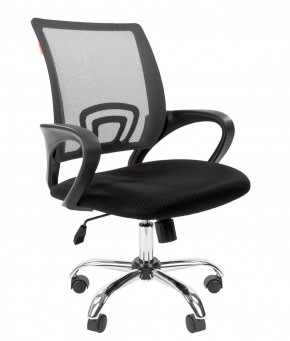 Кресло для оператора CHAIRMAN 696 хром (ткань TW-11/сетка TW-04) в Полевском - polevskoy.ok-mebel.com | фото 2