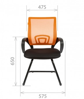 Кресло для оператора CHAIRMAN 696 V (ткань TW-11/сетка TW-01) в Полевском - polevskoy.ok-mebel.com | фото 5