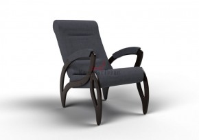 Кресло для отдыха Зельден 20-Т-ГР (ткань/венге) ГРАФИТ в Полевском - polevskoy.ok-mebel.com | фото
