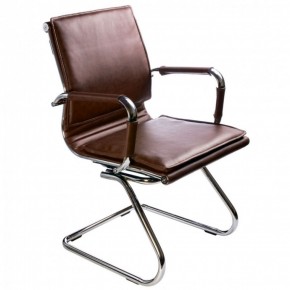 Кресло для посетителя Бюрократ CH-993-Low-V/Brown коричневый в Полевском - polevskoy.ok-mebel.com | фото 1