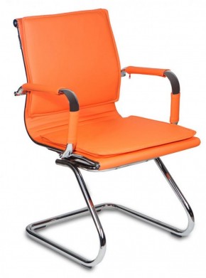 Кресло для посетителя Бюрократ CH-993-Low-V/orange оранжевый в Полевском - polevskoy.ok-mebel.com | фото 1