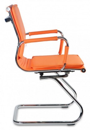 Кресло для посетителя Бюрократ CH-993-Low-V/orange оранжевый в Полевском - polevskoy.ok-mebel.com | фото 2