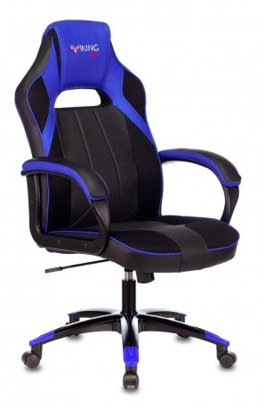 Кресло игровое Бюрократ VIKING 2 AERO BLUE черный/синий в Полевском - polevskoy.ok-mebel.com | фото