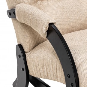 Кресло-качалка Модель 68 (Leset Футура) Венге, ткань Malta 03 A в Полевском - polevskoy.ok-mebel.com | фото 7