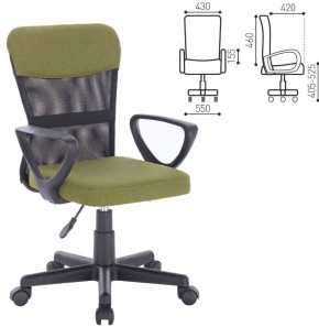 Кресло КОМПАКТНОЕ BRABIX "Jet MG-315" (зеленое) 531841 в Полевском - polevskoy.ok-mebel.com | фото 2