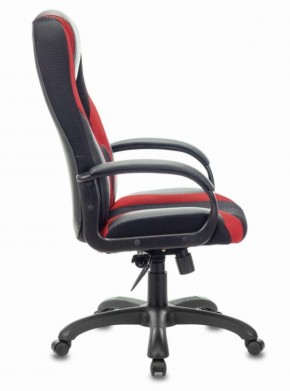 Кресло компьютерное BRABIX PREMIUM "Rapid GM-102" (экокожа/ткань, черное/красное) 532107 в Полевском - polevskoy.ok-mebel.com | фото 3
