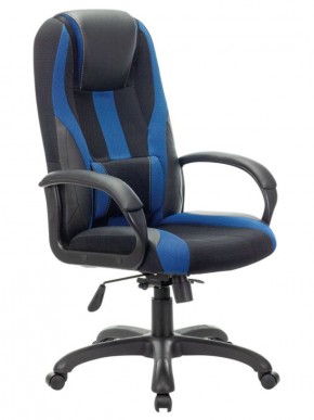 Кресло компьютерное BRABIX PREMIUM "Rapid GM-102" (экокожа/ткань, черное/синее) 532106 в Полевском - polevskoy.ok-mebel.com | фото