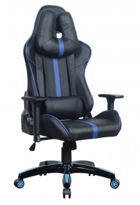 Кресло компьютерное BRABIX "GT Carbon GM-120" (черное/синее) 531930 в Полевском - polevskoy.ok-mebel.com | фото 1