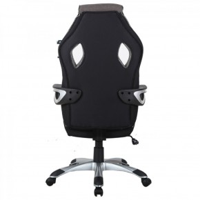 Кресло компьютерное BRABIX Techno GM-002 (ткань) черное/серое, вставки белые (531815) в Полевском - polevskoy.ok-mebel.com | фото 6