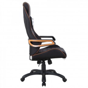 Кресло компьютерное BRABIX Techno Pro GM-003 (ткань черное/серое, вставки оранжевые) 531813 в Полевском - polevskoy.ok-mebel.com | фото 3