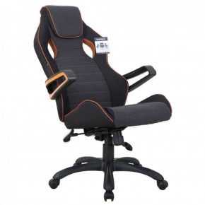 Кресло компьютерное BRABIX Techno Pro GM-003 (ткань черное/серое, вставки оранжевые) 531813 в Полевском - polevskoy.ok-mebel.com | фото 8