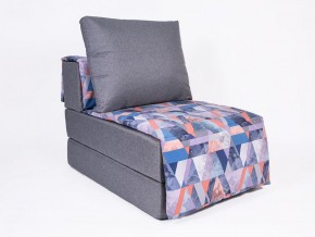 Кресло-кровать бескаркасное Харви (серый-сноу деним) в Полевском - polevskoy.ok-mebel.com | фото