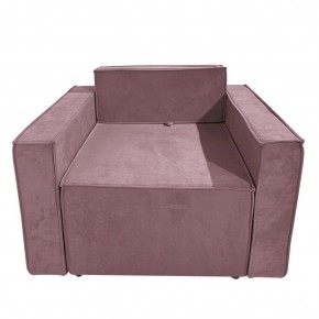 Кресло-кровать Принц КК1-ВР (велюр розовый) в Полевском - polevskoy.ok-mebel.com | фото