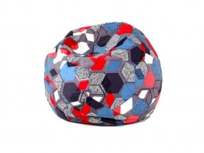 Кресло-мешок Мяч M (Geometry Slate) в Полевском - polevskoy.ok-mebel.com | фото