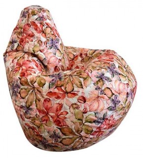 Кресло-мешок Цветы L в Полевском - polevskoy.ok-mebel.com | фото 1