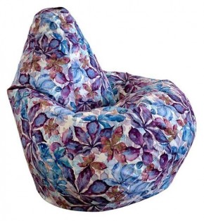 Кресло-мешок Цветы L в Полевском - polevskoy.ok-mebel.com | фото