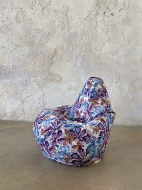 Кресло-мешок Цветы XL в Полевском - polevskoy.ok-mebel.com | фото 3