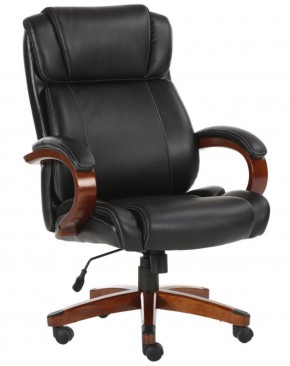Кресло офисное BRABIX PREMIUM "Magnum EX-701" (дерево, рециклированная кожа, черное) 531827 в Полевском - polevskoy.ok-mebel.com | фото 1