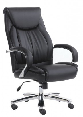 Кресло офисное BRABIX "Advance EX-575" (хром/экокожа/черное) 531825 в Полевском - polevskoy.ok-mebel.com | фото 1