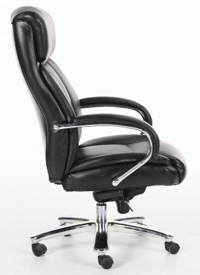 Кресло офисное BRABIX "Direct EX-580" (хром/рециклированная кожа/черное) 531824 в Полевском - polevskoy.ok-mebel.com | фото 3