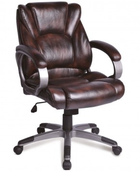 Кресло офисное BRABIX "Eldorado EX-504" (коричневое) 530875 в Полевском - polevskoy.ok-mebel.com | фото 1