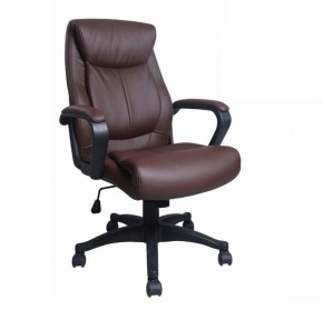 Кресло офисное BRABIX "Enter EX-511" (экокожа/коричневая) 531163 в Полевском - polevskoy.ok-mebel.com | фото 1