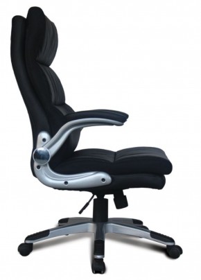 Кресло офисное BRABIX "Fregat EX-510" (рециклированная кожа, черное) 530863 в Полевском - polevskoy.ok-mebel.com | фото 3