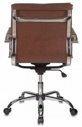 Кресло руководителя Бюрократ CH-993-LOW/BROWN коричневый в Полевском - polevskoy.ok-mebel.com | фото 4