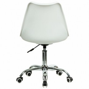 Кресло стул BRABIX "Eames MG-310 CH", хром, пластик белый, ткань серая, 532924 в Полевском - polevskoy.ok-mebel.com | фото 4