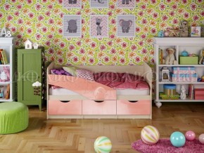 Кровать Бабочки (Розовый металлик) 1600 в Полевском - polevskoy.ok-mebel.com | фото