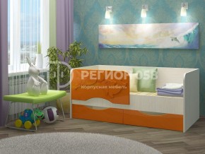 Кровать Дельфин-2 МДФ (фасад 3D) 1600 в Полевском - polevskoy.ok-mebel.com | фото 4