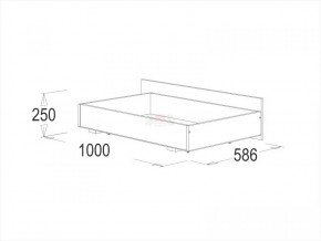 Кровать двойная Ольга 1Н + 2-а ящика (1200*2000) в Полевском - polevskoy.ok-mebel.com | фото 3