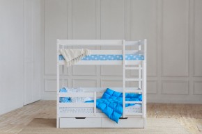 Кровать двухъярусная без крыши 80*190 Белый в Полевском - polevskoy.ok-mebel.com | фото 4
