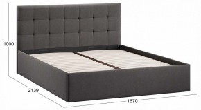 Кровать двуспальная Джоли с ПМ Тип 1 в Полевском - polevskoy.ok-mebel.com | фото 4