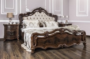 Кровать двуспальная Илона с мягким изголовьем (1800) караваджо в Полевском - polevskoy.ok-mebel.com | фото