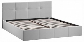 Кровать двуспальная Лора с ПМ в Полевском - polevskoy.ok-mebel.com | фото 2
