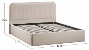 Кровать двуспальная Тиффани с ПМ Тип 1 в Полевском - polevskoy.ok-mebel.com | фото 4