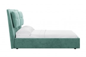 Кровать Ester 1400 с основанием и ПМ (Ультра Минт) в Полевском - polevskoy.ok-mebel.com | фото 3