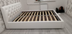 Кровать Флоренция 1600 (серия Норма) + основание + опоры в Полевском - polevskoy.ok-mebel.com | фото 6