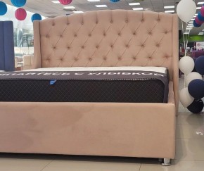 Кровать Франческа + Решетка+ПМ+Дно (1200) в Полевском - polevskoy.ok-mebel.com | фото 2