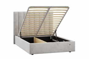 Кровать Ingrid 1400 с основанием и ПМ (Ультра Смог) Модель 312 в Полевском - polevskoy.ok-mebel.com | фото 2