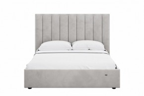 Кровать Ingrid 1600 с основанием и ПМ (Ультра Смог) Модель 312 в Полевском - polevskoy.ok-mebel.com | фото